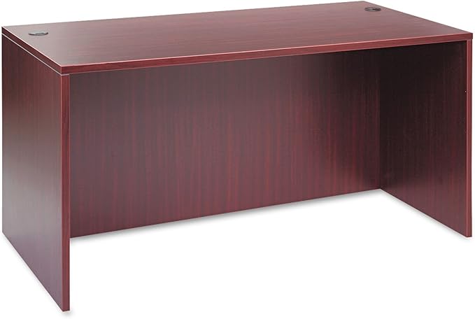 Alera Valencia Series 60 by 30 by 29-1/2-Inch Desk Shell Mahogany