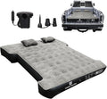 Umbrauto Air Mattress for 6-6.5 ft Full-Size Short Beds Inflatable Truck Tent Airbed with Pump Pickup Camper Air Mattress for Camping with Pillows