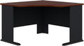 Bush Business Furniture Series C 48W x 30D Shell Desk in Mocha Cherry Office Workstation for Professional Use Compact Desktop Solution for Workspace