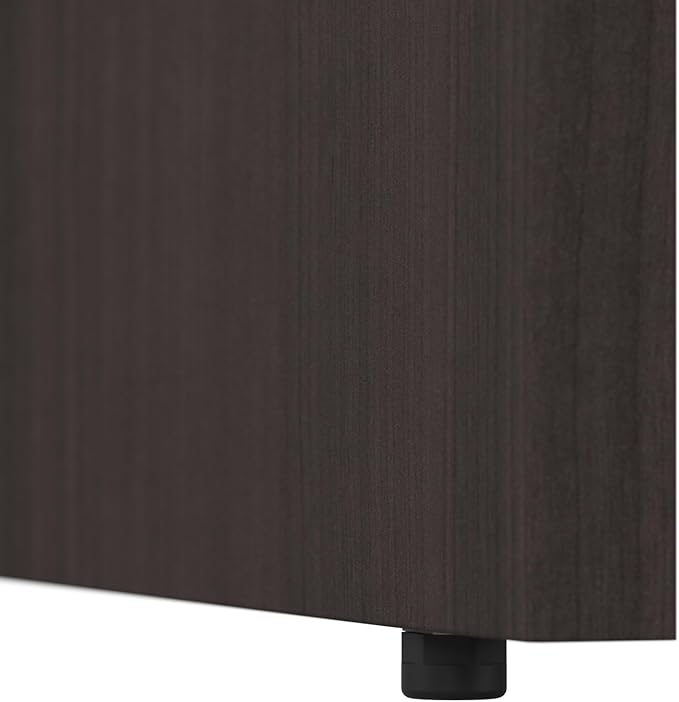 Bush Business Furniture Studio C Credenza Desk Computer Table for Home or Professional Office 72W x 24D Storm Gray
