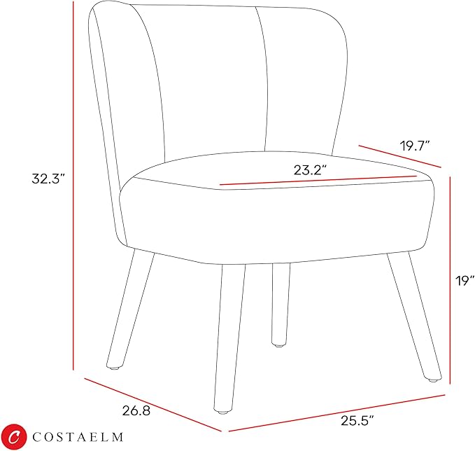 Costaelm Bedroom Accent Chairs Set of 2 Upholstered Fabric Chairs Makeup Vanity Chair Teddy Fuzzy Chair and Sherpa Chair for Living Room Reading Room Dining Room Office Mustard