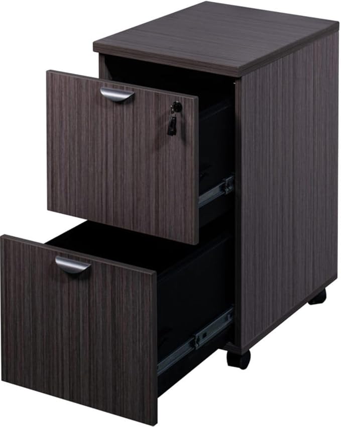 Boss Office Products Driftwood Boss Mobile Pedestal File 162229.5H