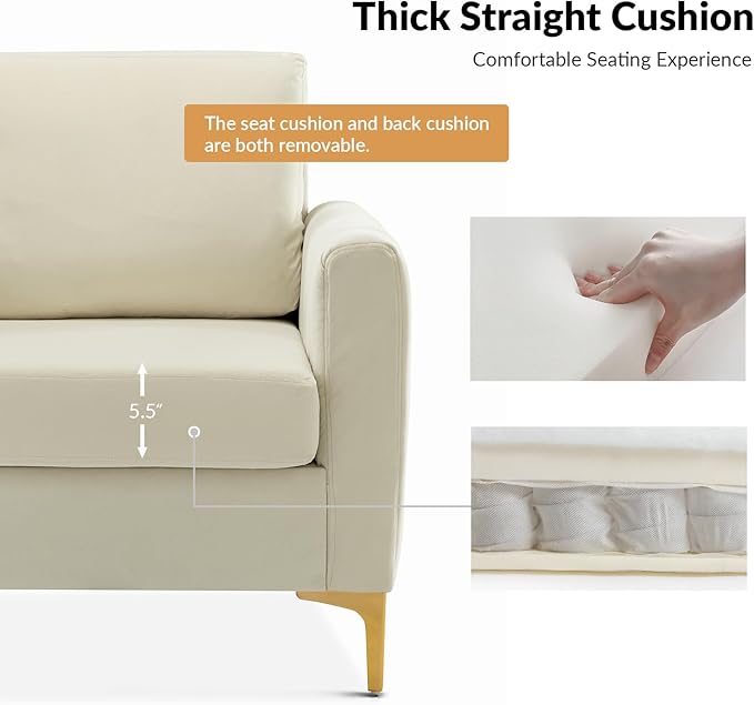 Modern Upholstered Velvet Accent Chair Velvet Armchair Club Chair with Gold Metal Legs Mid-Century Barrel Leisure Comfy Reading Chair for Livingroom Bedroom