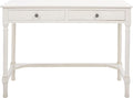SAFAVIEH Home Collection Ryleigh Distressed White 2-Drawer Desk
