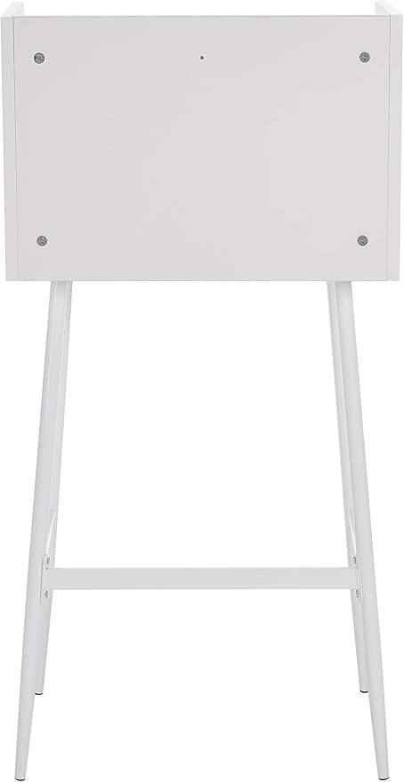 Safavieh Home Office Xander Modern White and White Storage Secretary Desk