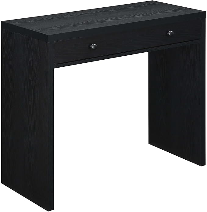 36 Inch Desk with Drawer - Coastal Chic Home Office Desk - Shabby Chic Design - Compact Writing Desk