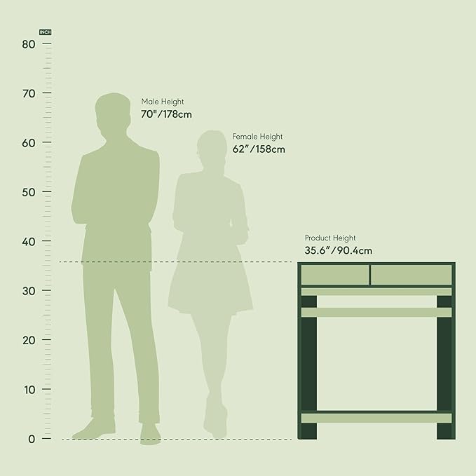 Furinno Simplistic A Frame Computer Desk Dark Walnut