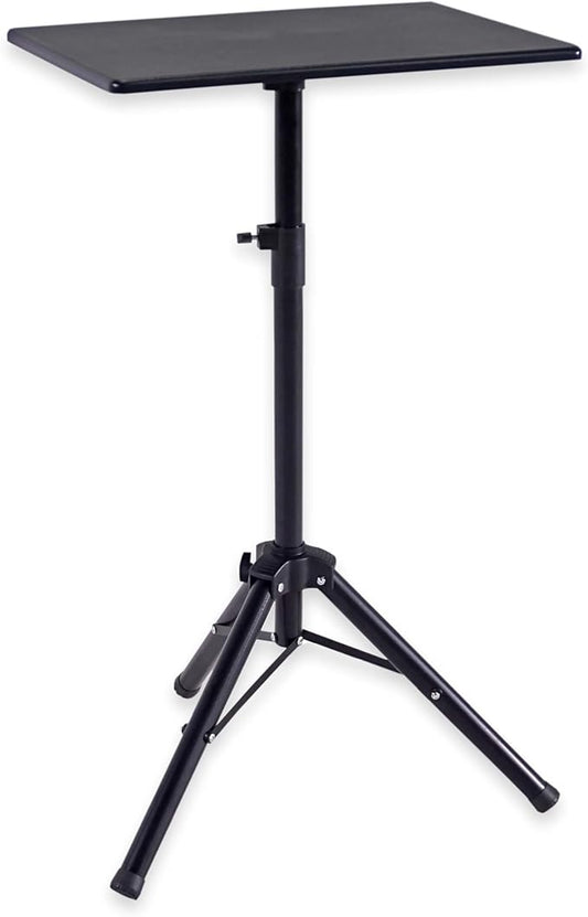 Victor Portable Adjustable Tripod Desk – Mobile Standing Desk Height Adjustment (30.5 to 45) for Laptops Projectors and More – Compact Lightweight &amp Stable for Home Office or Classroom (DC