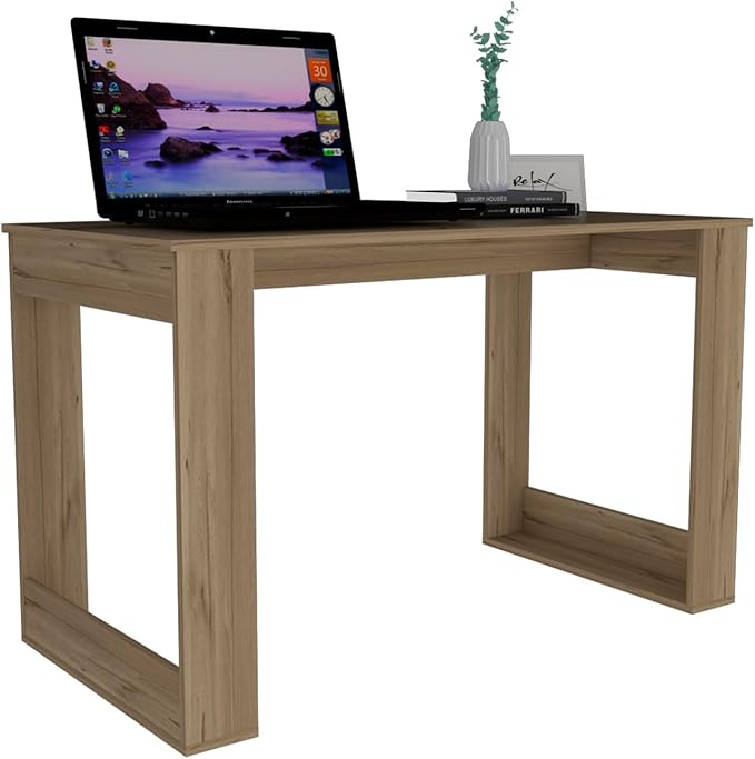Writing Computer Desk Standing Desk Easy to Assemble Workstation Computer Desk for Study and Home Office