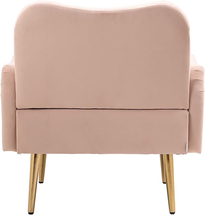 Velvet Chair Accent Chair/Living Room lesiure Chair with Metal feet