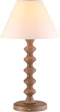 O'Bright Ember Rechargeable Table Lamp (Charcoal-Washed_Baluster)