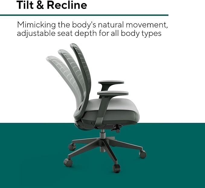 Workplace 2.0 Ergonomic Task Chair Polyurethane Black