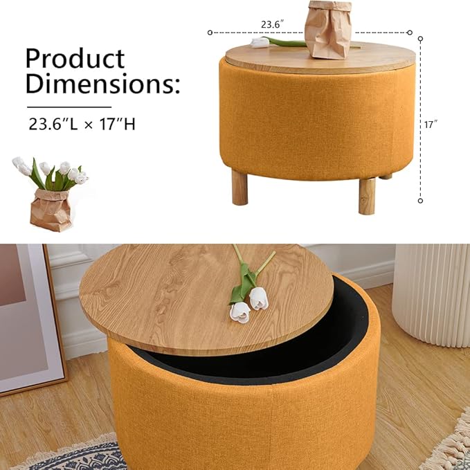 Accent Upholstered Club Cute Dirty Yellow Tub Chairs with Barrel Style Comfortable Round Side Sofa Chair Sitting Sofa Chair for Living Room Bedroom Small Spaces