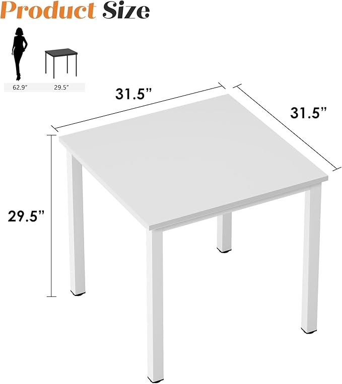 Need Computer Desk 31.5 Inch Small Office Writing Work Study Desk for Kids Student Teacher Home Bedroom Laptop Desk White