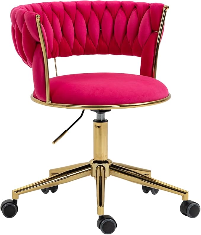 Chair Vanity Chair Modern Adjustable Home Computer Executive Chair Swivel Task Chair for Small Space Living Room Make up Studying