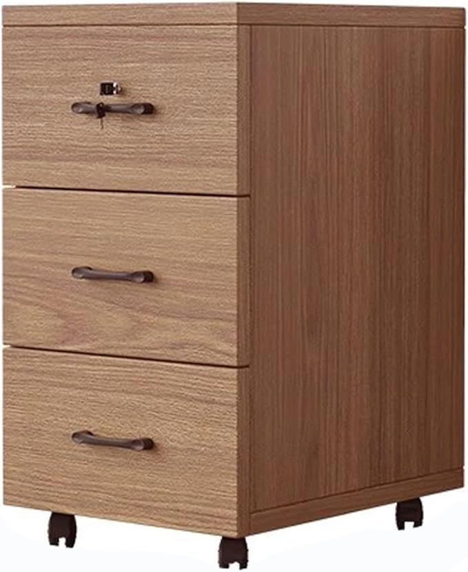 File Cabinet Under Desk Side Cabinets with Lock(A)