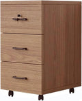 File Cabinet Under Desk Side Cabinets with Lock(A)