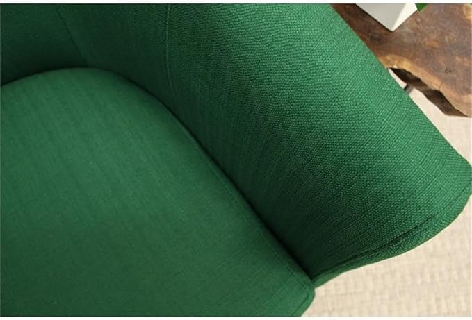 Pemberly Row Traditional Fabric Club Chair Emerald Green Finish Polyester Upholstery Padded Seat 17.5 in Seat Height 32 in x 30.5 in x 27.5 in Accent Chair for Living Room or Bedroom