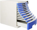 File Cabinet 11/14 Layer File Cabinet A4 Data Cabinet with Lock and Organizer Desktop File Organizer11 Layers