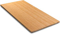 VWINDESK 48 x 27.5 x 1 Inch 100% Solid Bamboo Desk Table Top Onlyfor Standing Desk Home Office Desk(Right Angle)