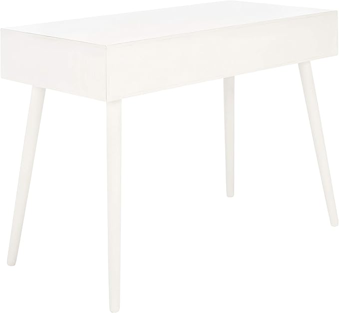 Safavieh Home Collection Remy Distressed White 1-Drawer Writing Desk