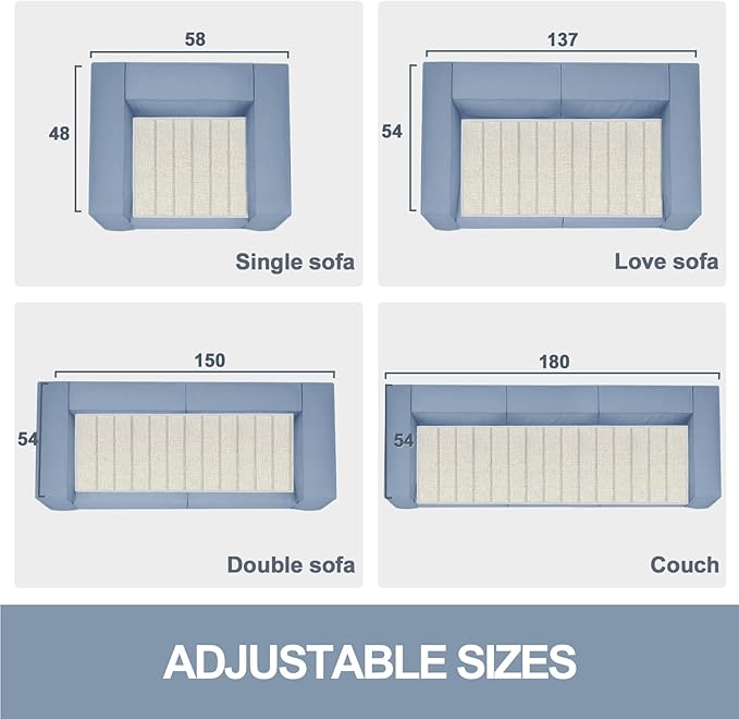 VERONLY Heavy Duty Couch Cushion Support Board to Fix Sagging Sofas 24 x 67 Sofa Thick Plywood Boards Add Strong Seat Supports Replacement Stuffing Under Couches Extend Life