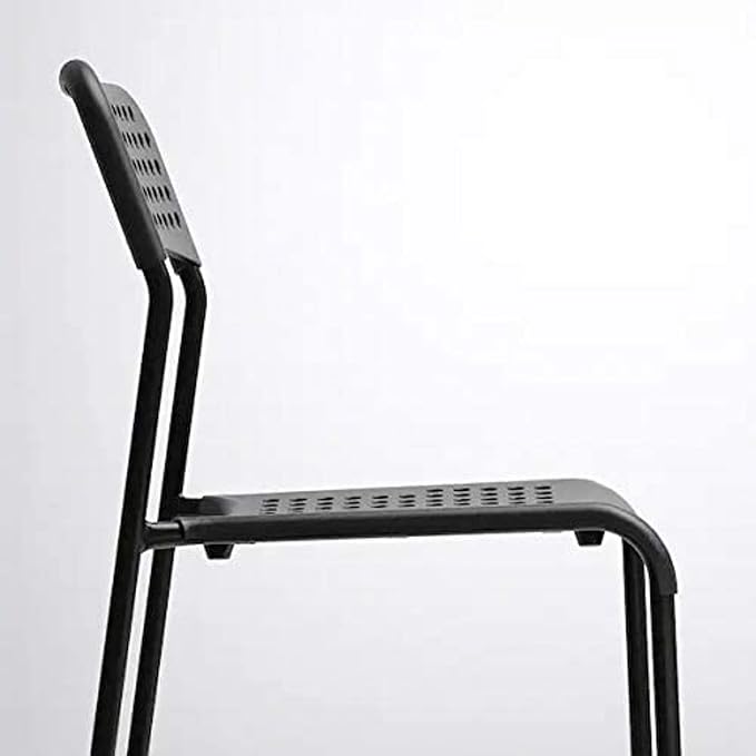 Ikea ADDE Chair Black(Pack of 2)