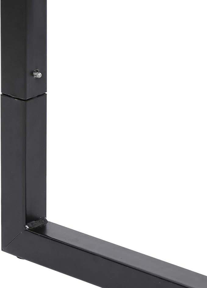 Home Office 55 Inch Computer Desk Modern Wood Simple Style Writing Laptop Table Black