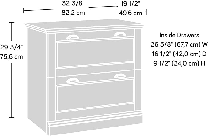 2 Drawer Small File Cabinet with Lock Under Desk Locking Storage Drawers Organizer for HomeModern Office Engineered Wood Filing Cabinets FurnitureBrown