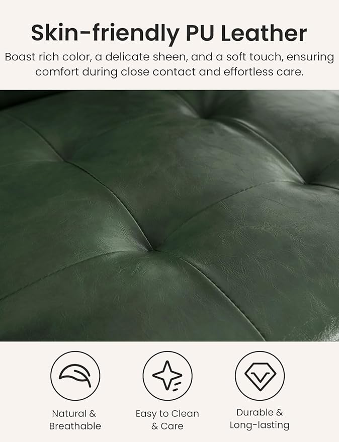 Mid Century Modern Accent Chairs for Living Room Comfy Bedroom Chairs for AdultsSmall Wide Reading Nook Arm Chair