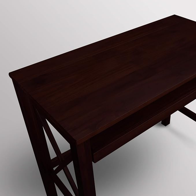 Montego Folding Desk with Pull-Out-Espresso