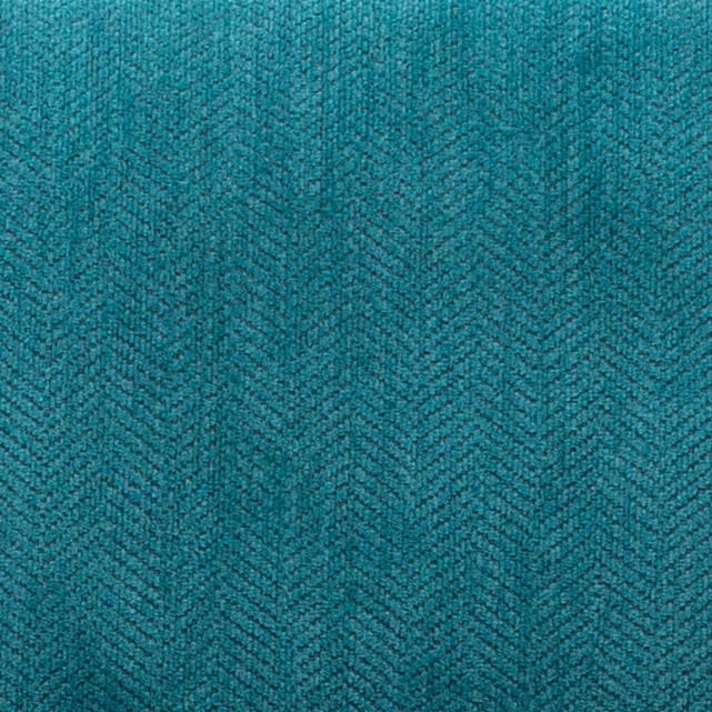 Knocbel Upholstered Accent Armless Chair with Pillow Living Room Fabric Lounge Chair with Solid Wood Frame &amp Legs (Teal Blue w/Pillow)