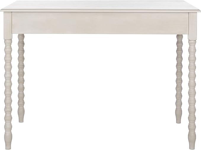 SAFAVIEH Home Collection O'Mara Taupe 2-Drawer Computer Table Office Desk