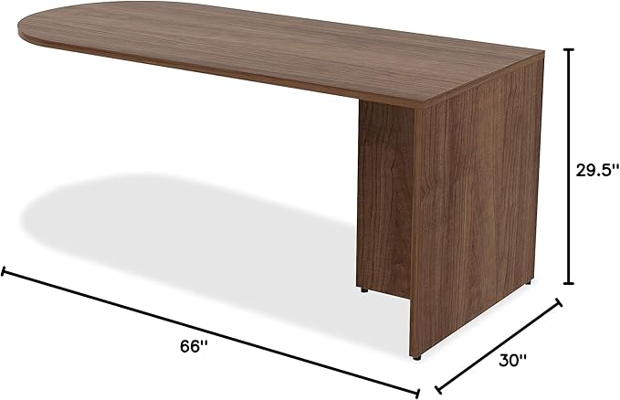 Lorell Peninsula Desk Box 1 of 2