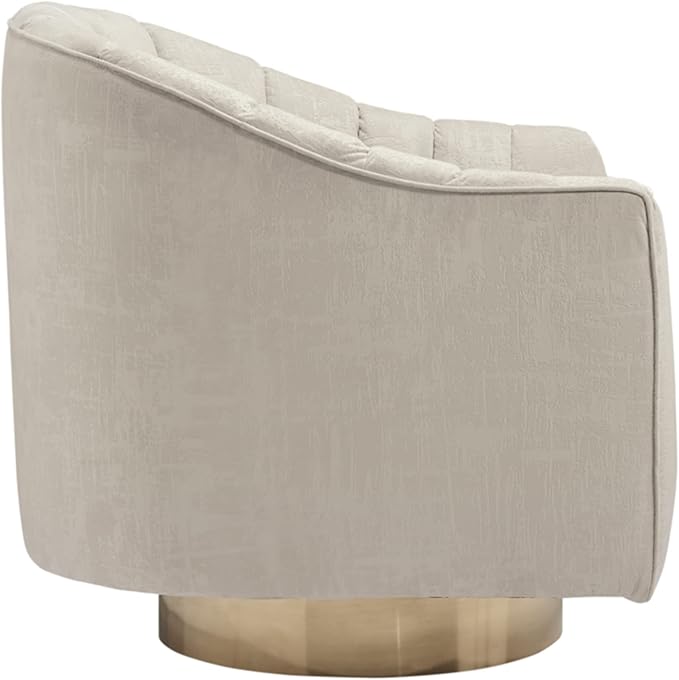 Signature Design by Ashley Penzlin Swivel Accent Chair Beige