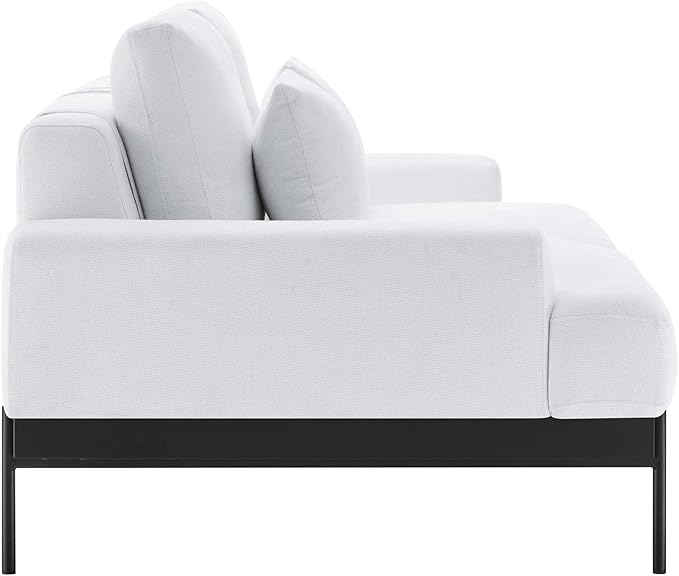 Modway EEI-6214-WHI Proximity Upholstered Fabric Sofa White