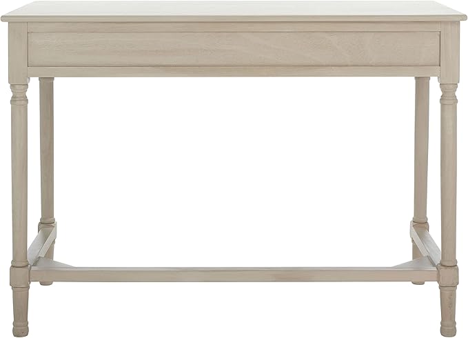 SAFAVIEH Home Collection Mckinlee Taupe 2-Drawer Computer Table Office Desk