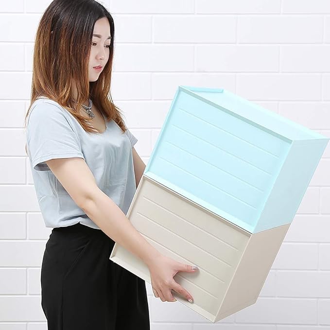 File cabinets New Material Production Non-Slip Rubber Bottom Different Categories Intimate Design Separate Things Pp Plastic - 27.5x33.5x25cm Bookcase