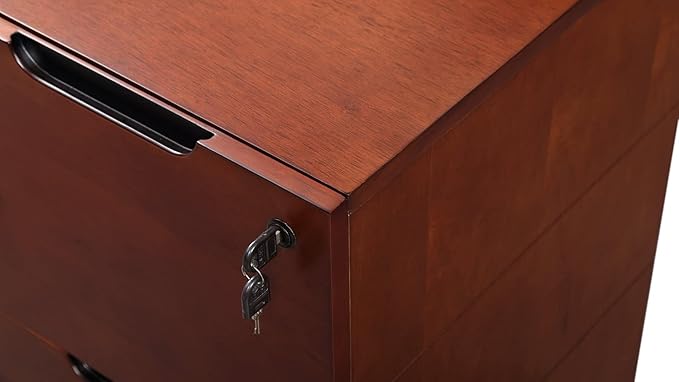 ZURI Hayes Modern 2 Drawer Mobile Legal and Letter Filling Pedestal - Light