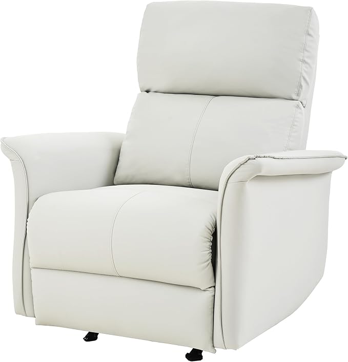 KEIKI Swivel Rocker Recliner Chair for Adults Rocking Recliner Chair Glider Rocking Chair Reclining with Modern-Designed Armrests Nursery Recliner for for Small Spaces/Living Room/Bedroom/Nursing