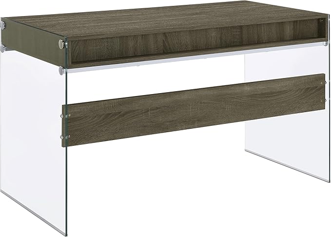Coaster Home Furnishings Dobrev 48-inch 2-Drawer Writing Desk Weathered Grey 800818