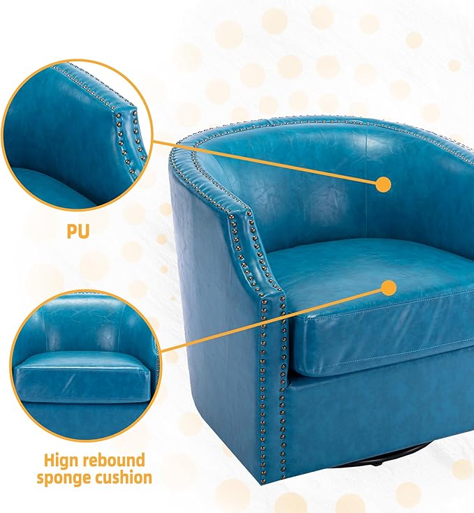Ji 360° Degree Swivel Chair Living Room Chair