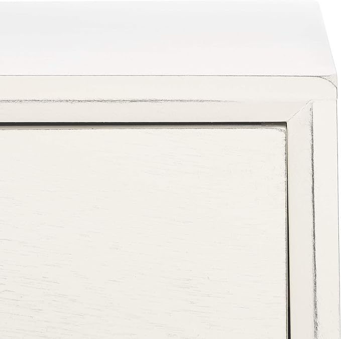 Safavieh Home Collection Remy Distressed White 1-Drawer Writing Desk