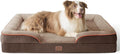 Bedsure L Plus Orthopedic Dog Bed for Large Dogs - Washable Dog Cat Bed Waterproof L Plus Big Comfort Dogs Couch Sofa with Washable Removable Cover Pet Bed with Nonskid Bottom Brown 38