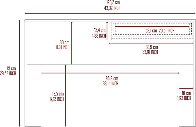 Home Office Computer Desk with Drawers 43.3 Inch Study Writing Desk PC Laptop Table Wooden Computer Gaming Desk Home Office Desk Laptop Notebook PC Workstation Black