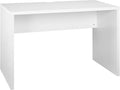 ClosetMaid 43.8 in. W Home Office Desk for Computer Laptop Writing Study with Modern Simple Style White Finish 44 W x 22 D