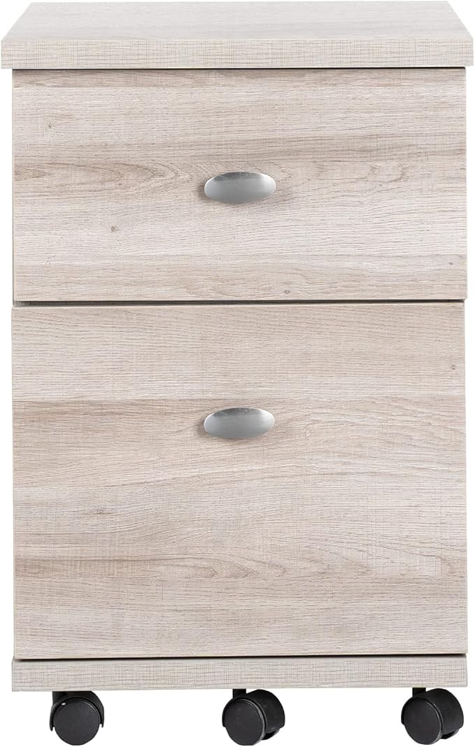 2 Drawer Mobile File Cabinet