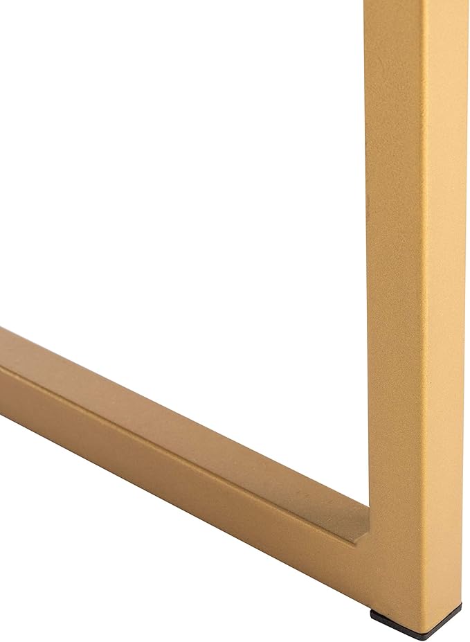 Safavieh Home Office Elodie Modern White and Gold 1-drawer Desk