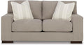 Signature Design by Ashley Maggie Contemporary Loveseat for Living Room Light Brown