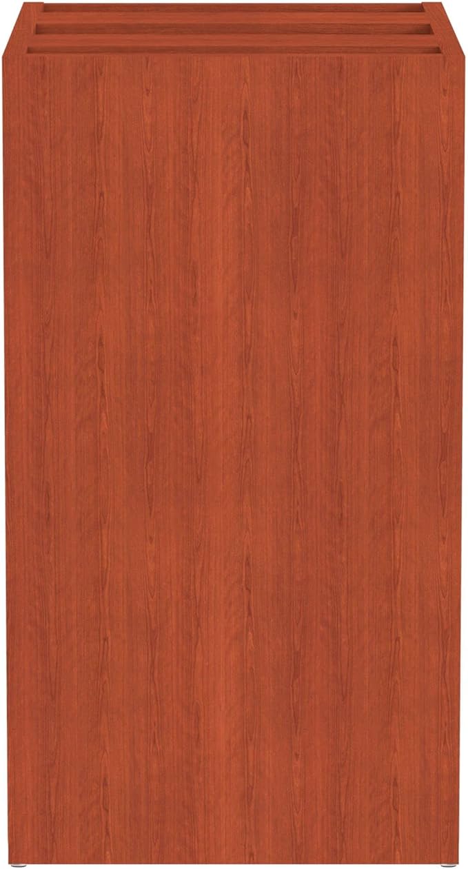 Alera Valencia Series 16 by 22 by 28-Inch 2 Box and 1 File Drawer Full Pedestal Medium Cherry